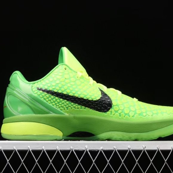 Nike Kirby 6 Green Apple Volt CW2190-300 Mamba Christmas US 10.5 main image 5